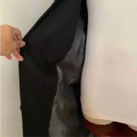 Marcs Black Trench Coat Size XS - Picture 5 of 8